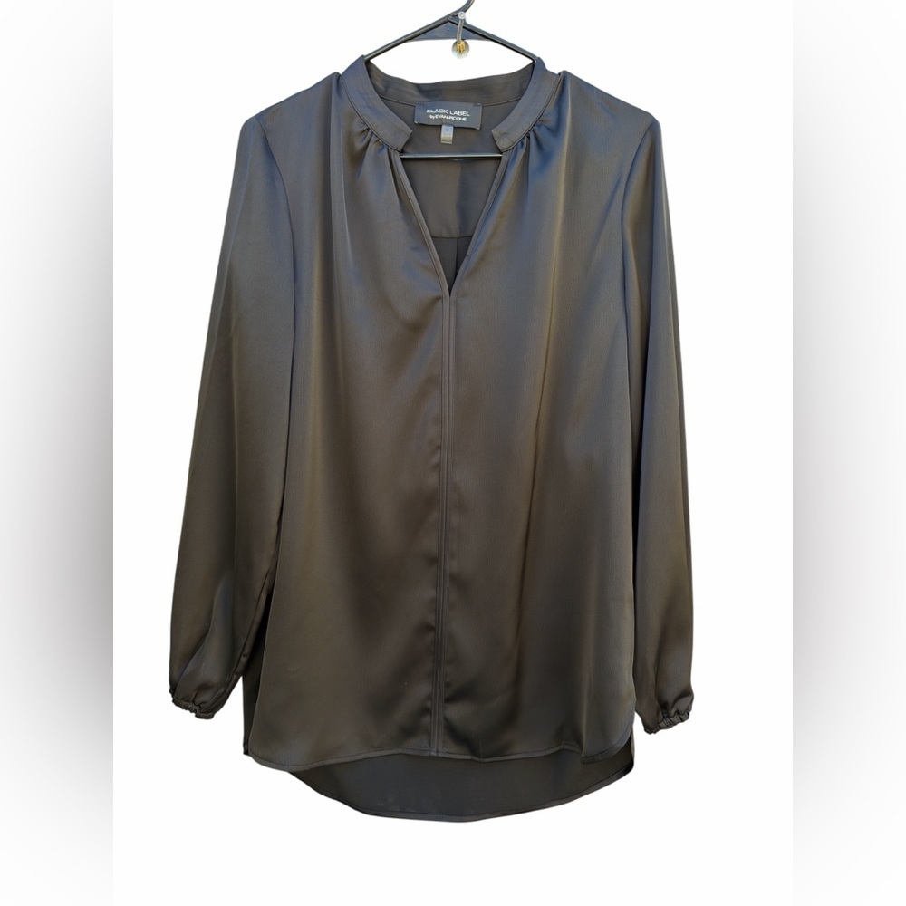 Eva Picone Women's Black Blouse